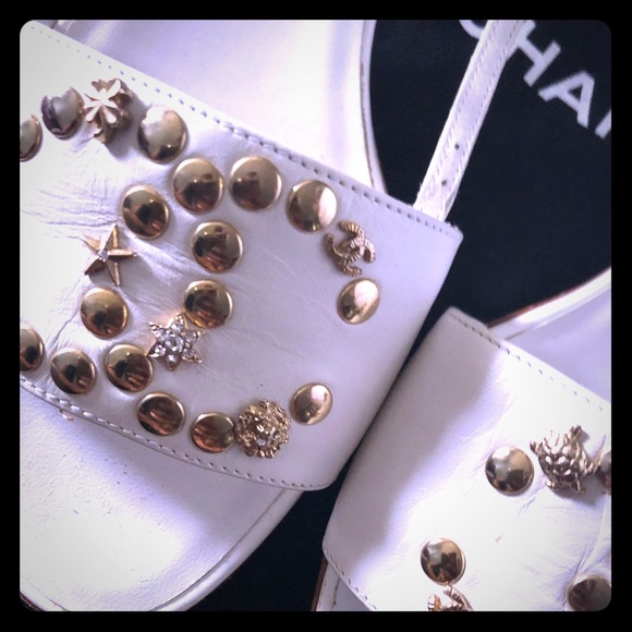 CHANEL Shoes - Chanel sandals 👠 limited. sz 39 serial # posted